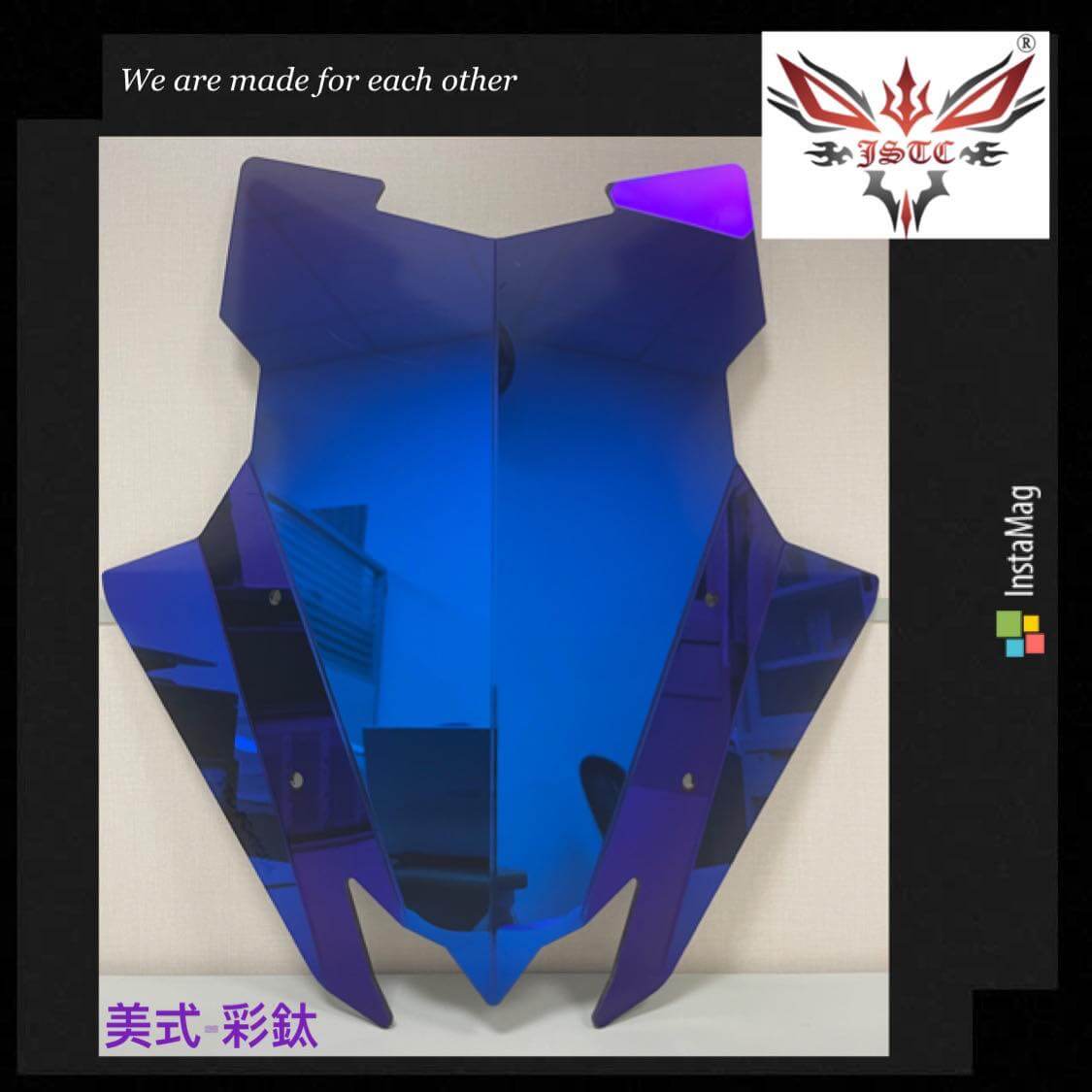 TIGRA 200&250 大風鏡(彩鈦)(固定版)