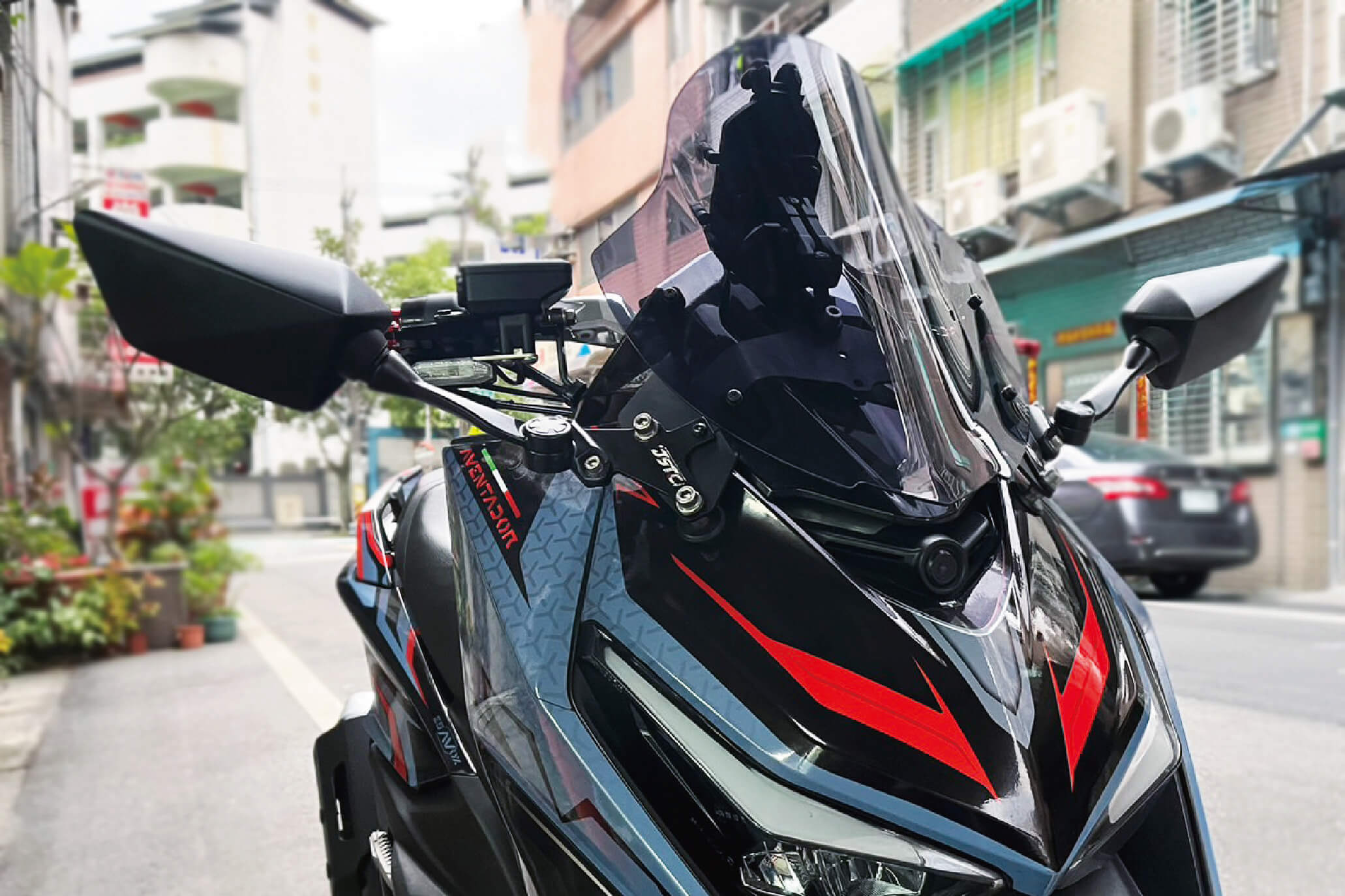 KRV小高凸短後視鏡