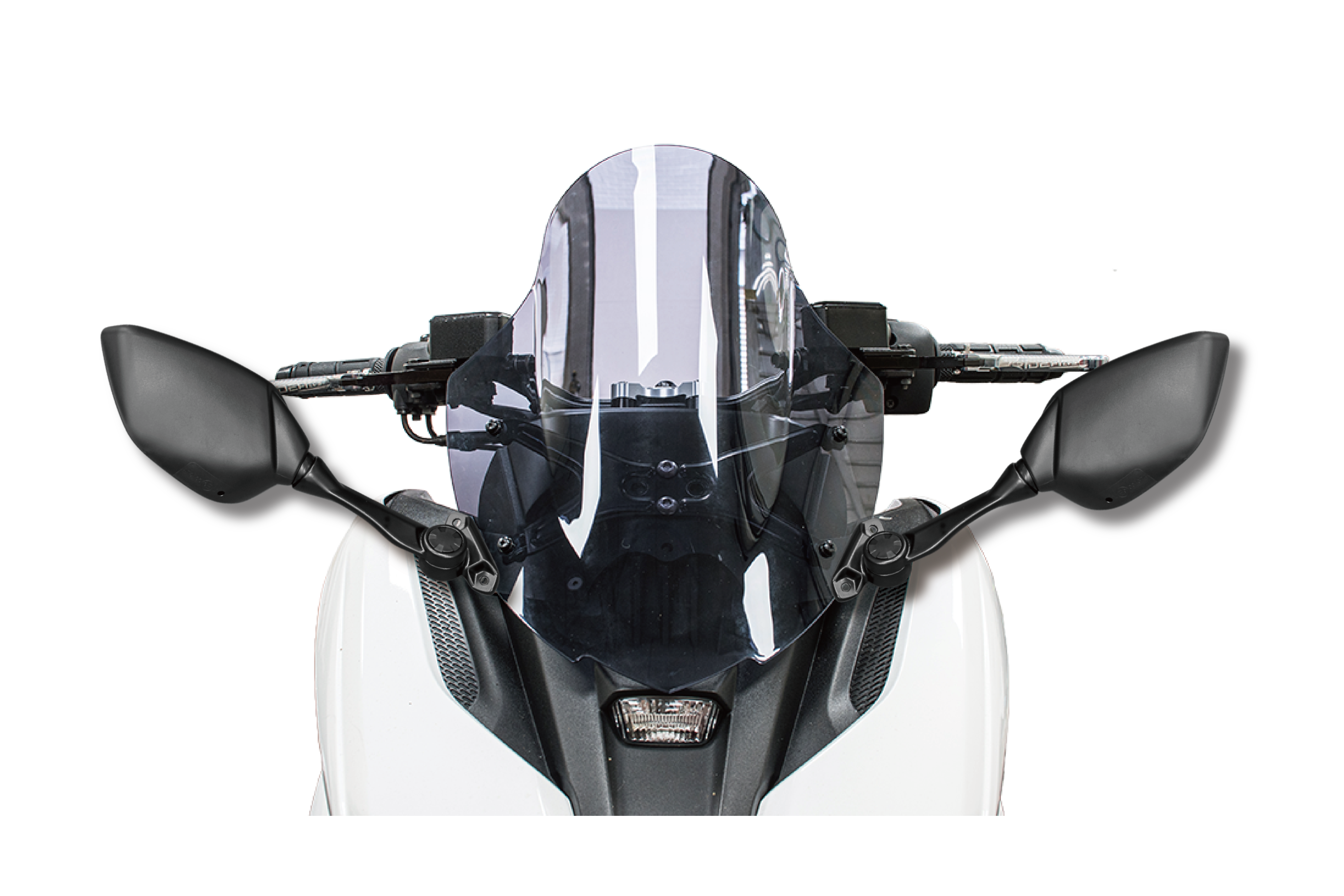 FORCE 2.0 小風鏡(墨黑)(短後照鏡)(固定版)