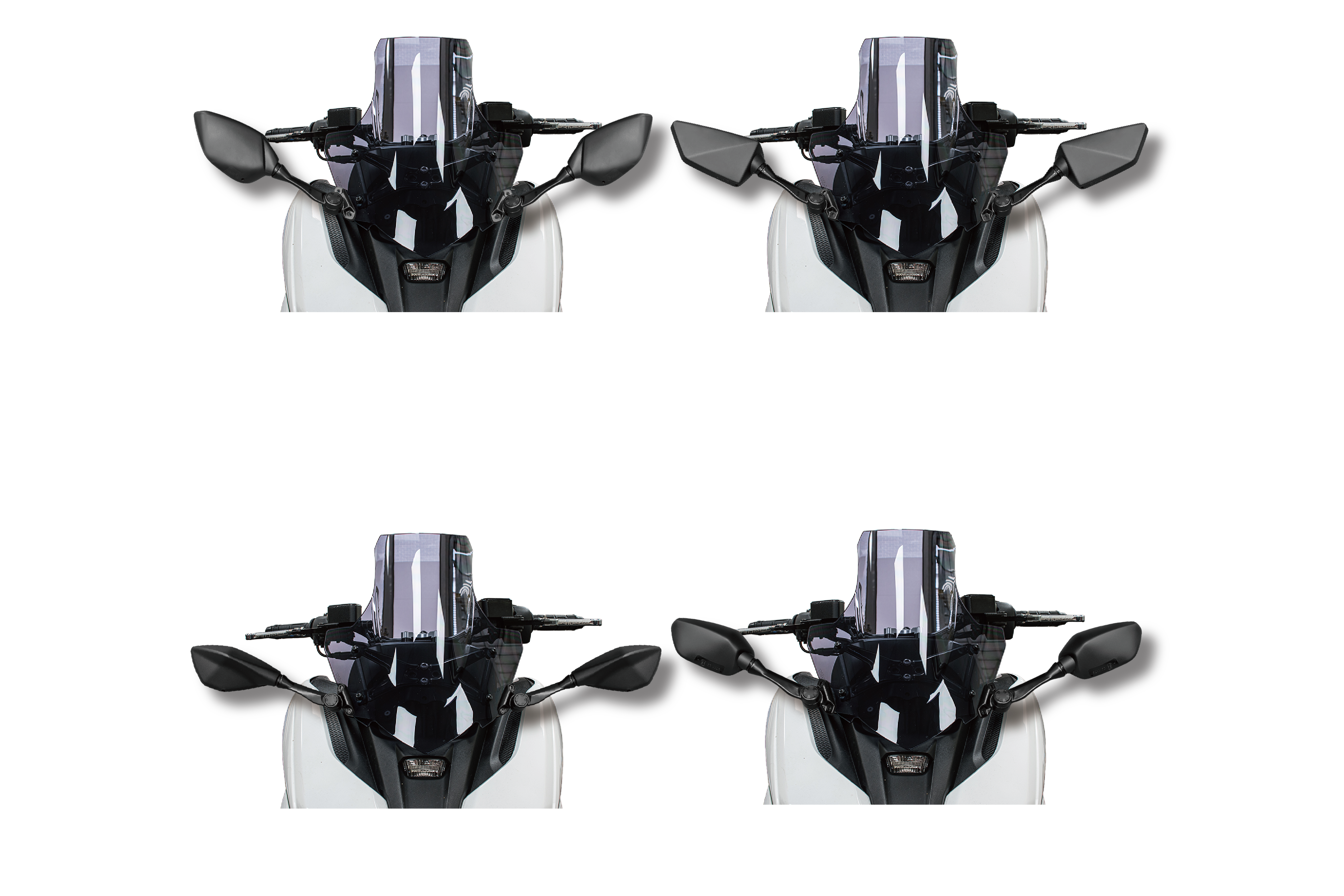 F2.0 導彈墨黑+短後視鏡