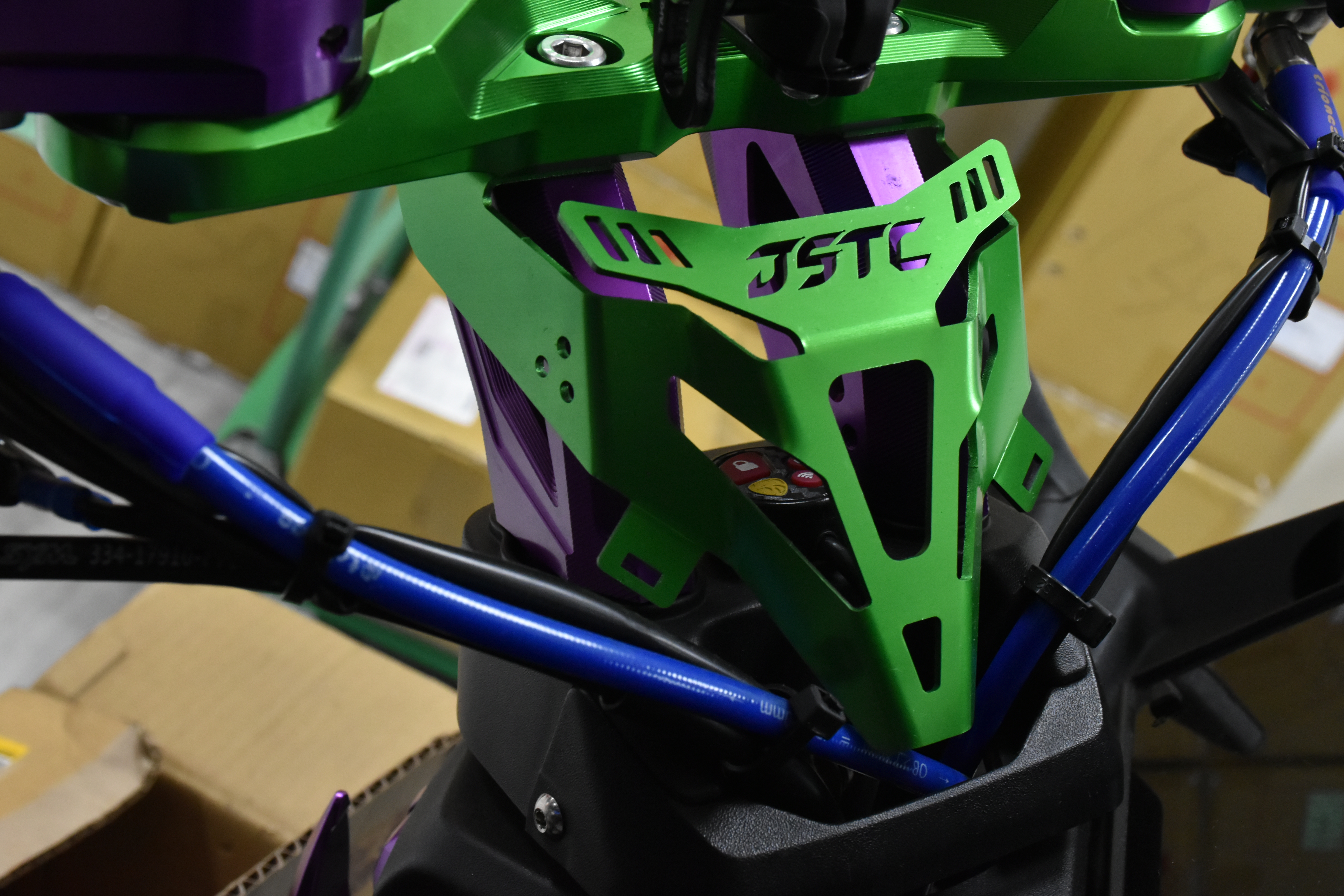 SYM夜鷹把手遮線蓋